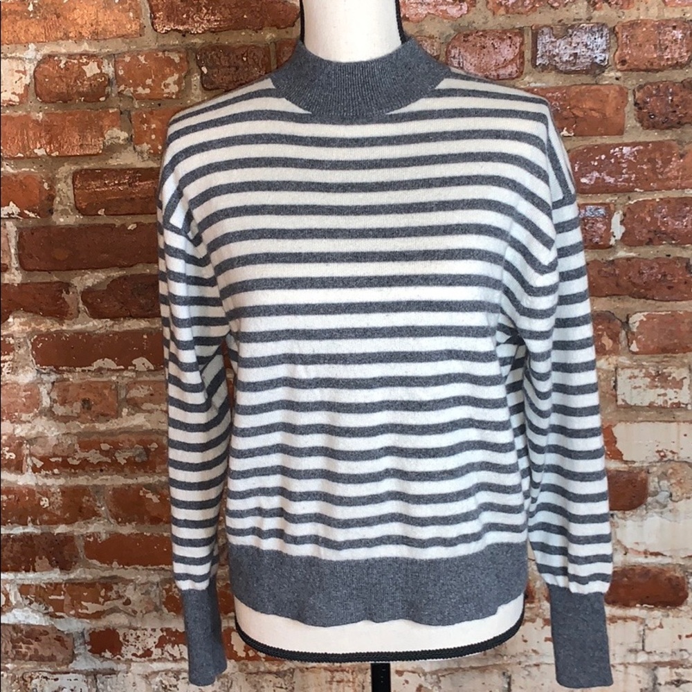 Everlane striped cashmere sweater